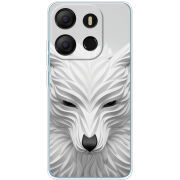 Чехол BoxFace Tecno POP 7 White Wolf