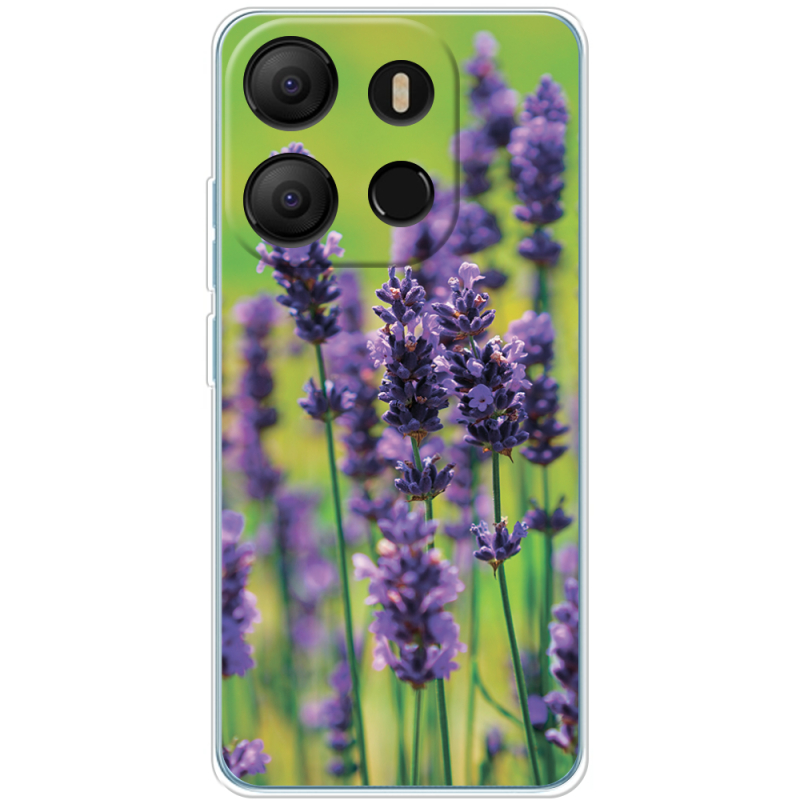 Чехол BoxFace Tecno POP 7 Green Lavender