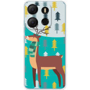 Чехол BoxFace Tecno POP 7 Foresty Deer