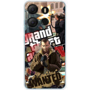 Чехол BoxFace Tecno POP 7 GTA 4