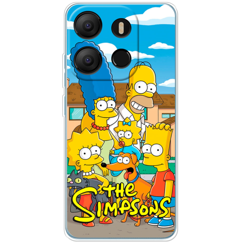 Чехол BoxFace Tecno POP 7 The Simpsons