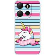 Чехол BoxFace Tecno POP 7 Unicorn