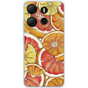 Чехол BoxFace Tecno POP 7 Citrus Pattern