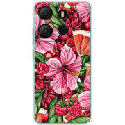 Чехол BoxFace Tecno POP 7 Tropical Flowers