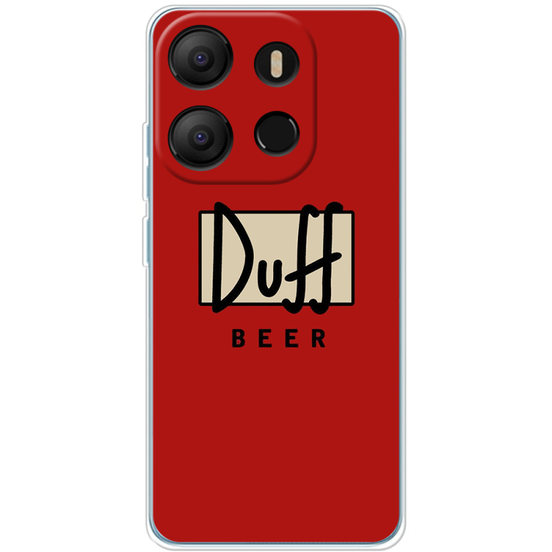 Чехол BoxFace Tecno POP 7 Duff beer