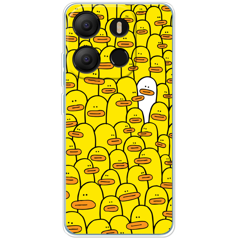 Чехол BoxFace Tecno POP 7 Yellow Ducklings