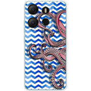 Чехол BoxFace Tecno POP 7 Sea Tentacles