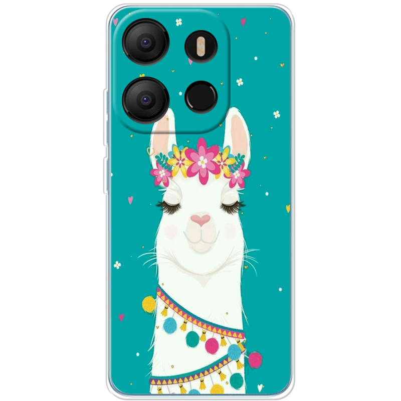 Чехол BoxFace Tecno POP 7 Cold Llama