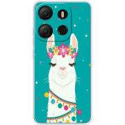 Чехол BoxFace Tecno POP 7 Cold Llama