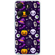 Чехол BoxFace Tecno POP 7 Halloween Purple Mood