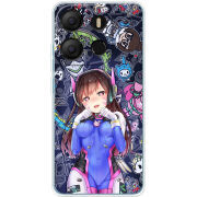 Чехол BoxFace Tecno POP 7 Overwatch D.VA