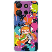 Чехол BoxFace Tecno POP 7 Splatoon Inklings