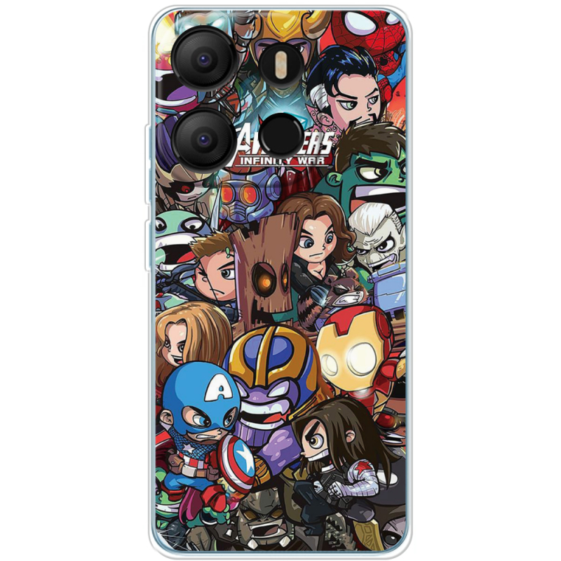 Чехол BoxFace Tecno POP 7 Avengers Infinity War