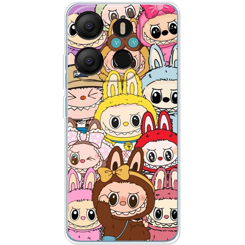 Чехол BoxFace Tecno POP 7 Labubu