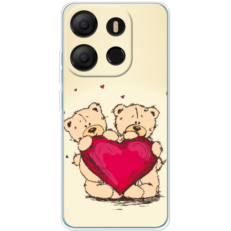 Чехол BoxFace Tecno POP 7 Teddy Bear Love