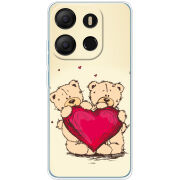 Чехол BoxFace Tecno POP 7 Teddy Bear Love