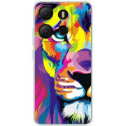 Чехол BoxFace Tecno POP 7 Frilly Lion