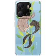 Прозрачный чехол BoxFace Tecno POP 7 Cute Mermaid