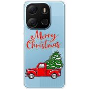 Прозрачный чехол BoxFace Tecno POP 7 Holiday Car