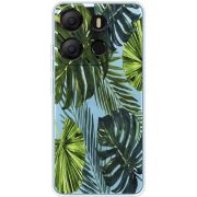 Прозрачный чехол BoxFace Tecno POP 7 Palm Tree