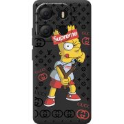 Черный чехол BoxFace Tecno POP 7 Yellow Fun