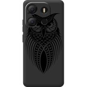 Черный чехол BoxFace Tecno POP 7 Owl