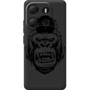 Черный чехол BoxFace Tecno POP 7 Gorilla