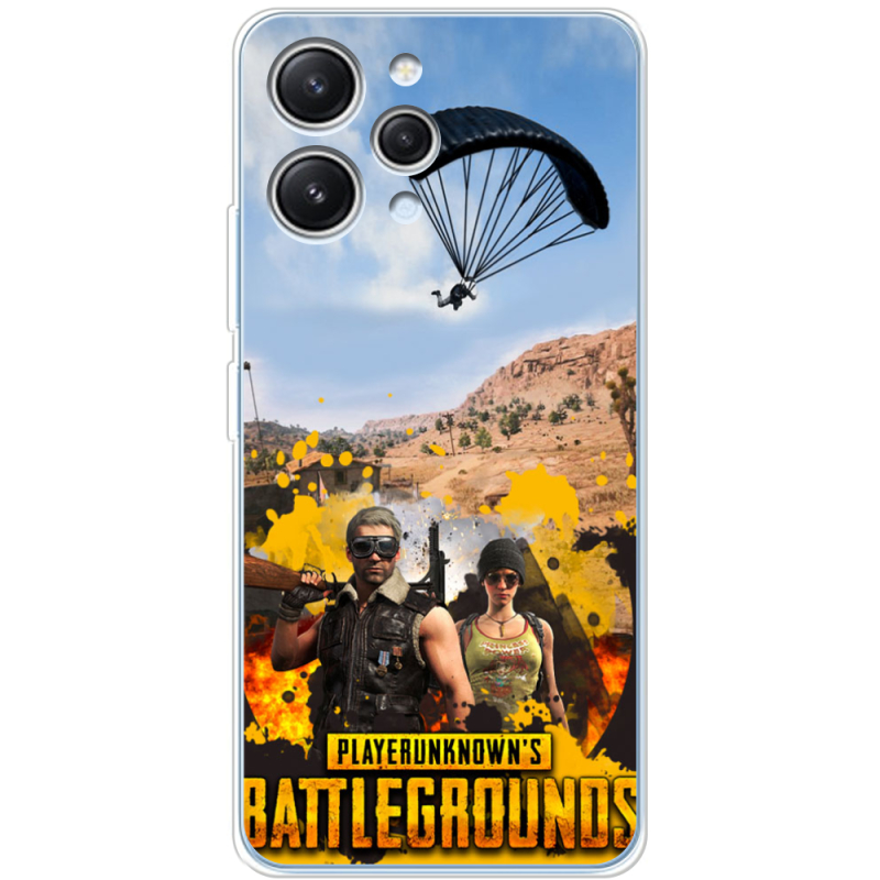 Чехол BoxFace Xiaomi Redmi 12 Pubg parachute