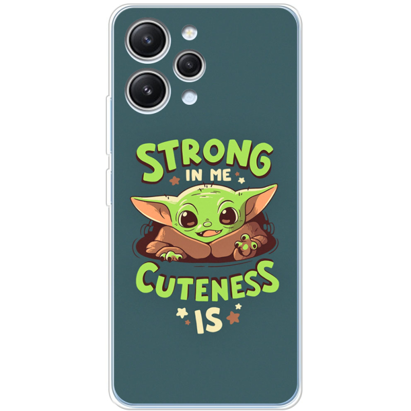 Чехол BoxFace Xiaomi Redmi 12 Strong in me Cuteness is
