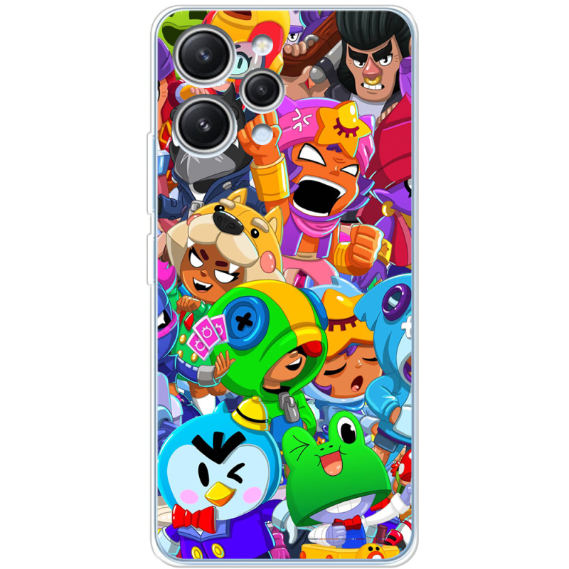 Чехол BoxFace Xiaomi Redmi 12 friends brawl stars