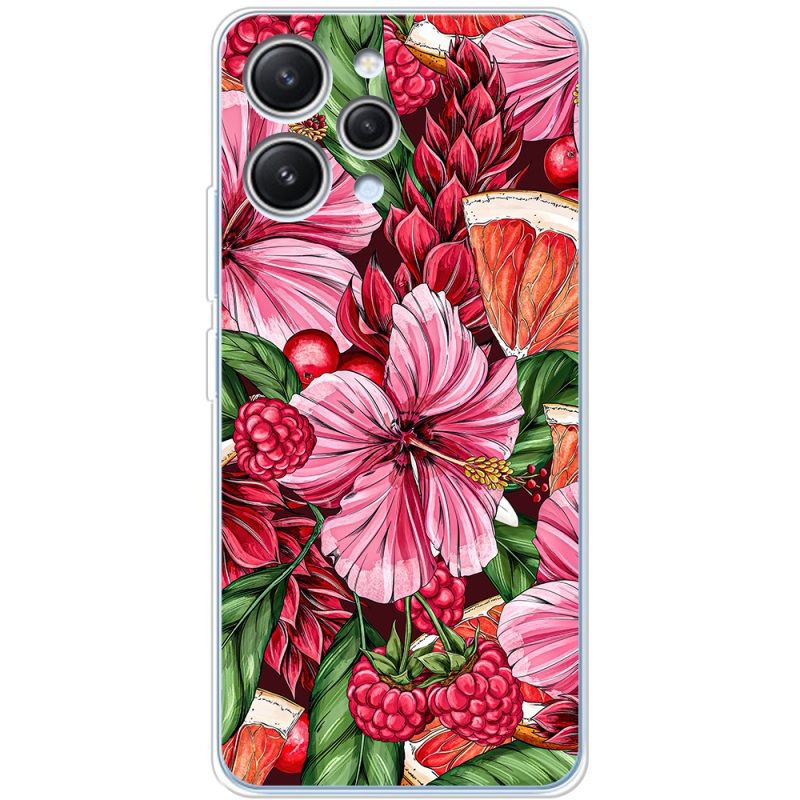 Чехол BoxFace Xiaomi Redmi 12 Tropical Flowers