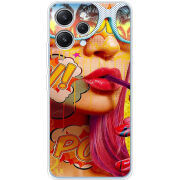 Чехол BoxFace Xiaomi Redmi 12 Yellow Girl Pop Art