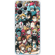 Чехол BoxFace Xiaomi Redmi 12 Anime Stickers