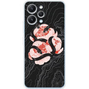 Чехол BoxFace Xiaomi Redmi 12 Snake Rose