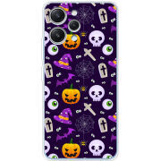 Чехол BoxFace Xiaomi Redmi 12 Halloween Purple Mood