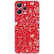 Чехол BoxFace Xiaomi Redmi 12 Happy Valentines