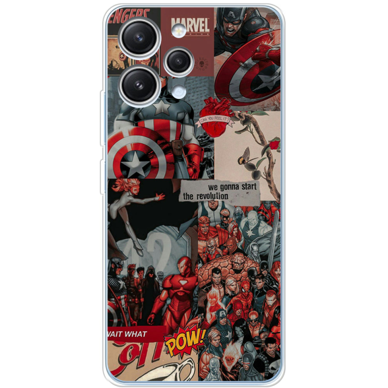 Чехол BoxFace Xiaomi Redmi 12 Marvel Avengers