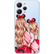 Прозрачный чехол BoxFace Xiaomi Redmi 12 Mouse Girls