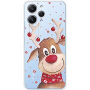 Прозрачный чехол BoxFace Xiaomi Redmi 12 Winter Deer