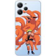 Прозрачный чехол BoxFace Xiaomi Redmi 12 Naruto and Kurama