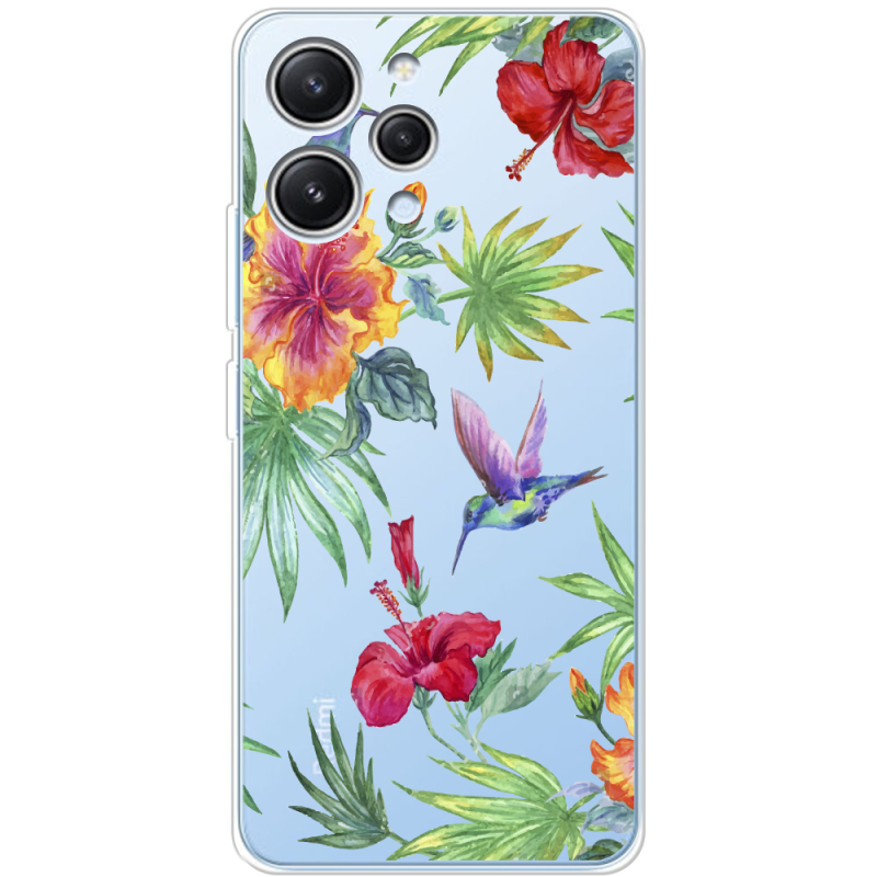 Прозрачный чехол BoxFace Xiaomi Redmi 12 Tropical