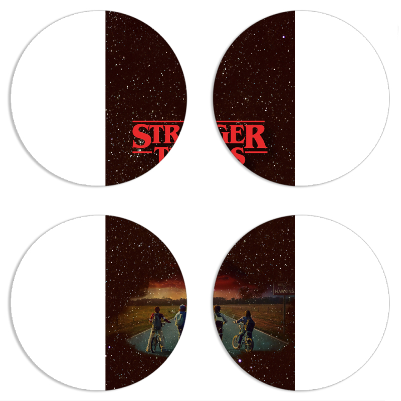 Магнитные фотопазлы круги d55 набор 4 штуки 