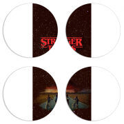 Магнитные фотопазлы круги d55 набор 4 штуки 