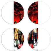 Магнитные фотопазлы круги d55 набор 4 штуки 