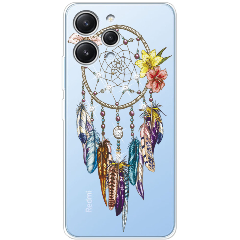 Чехол со стразами Xiaomi Redmi 12 Dreamcatcher