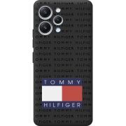 Черный чехол BoxFace Xiaomi Redmi 12 Tommy Print