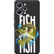 Черный чехол BoxFace Xiaomi Redmi 12 Fish