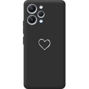 Черный чехол BoxFace Xiaomi Redmi 12 My Heart