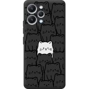 Черный чехол BoxFace Xiaomi Redmi 12 