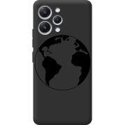 Черный чехол BoxFace Xiaomi Redmi 12 Earth